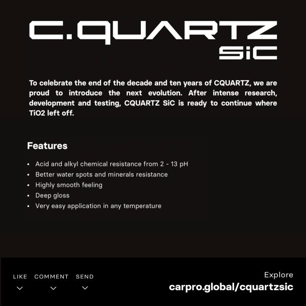 CARPRO CQuartz SiC Ceramic Coating - Carpro Car Coating